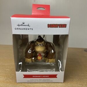 Hallmark Ornament Donkey Kong Video Game Nintendo 2023 New In Box Retro